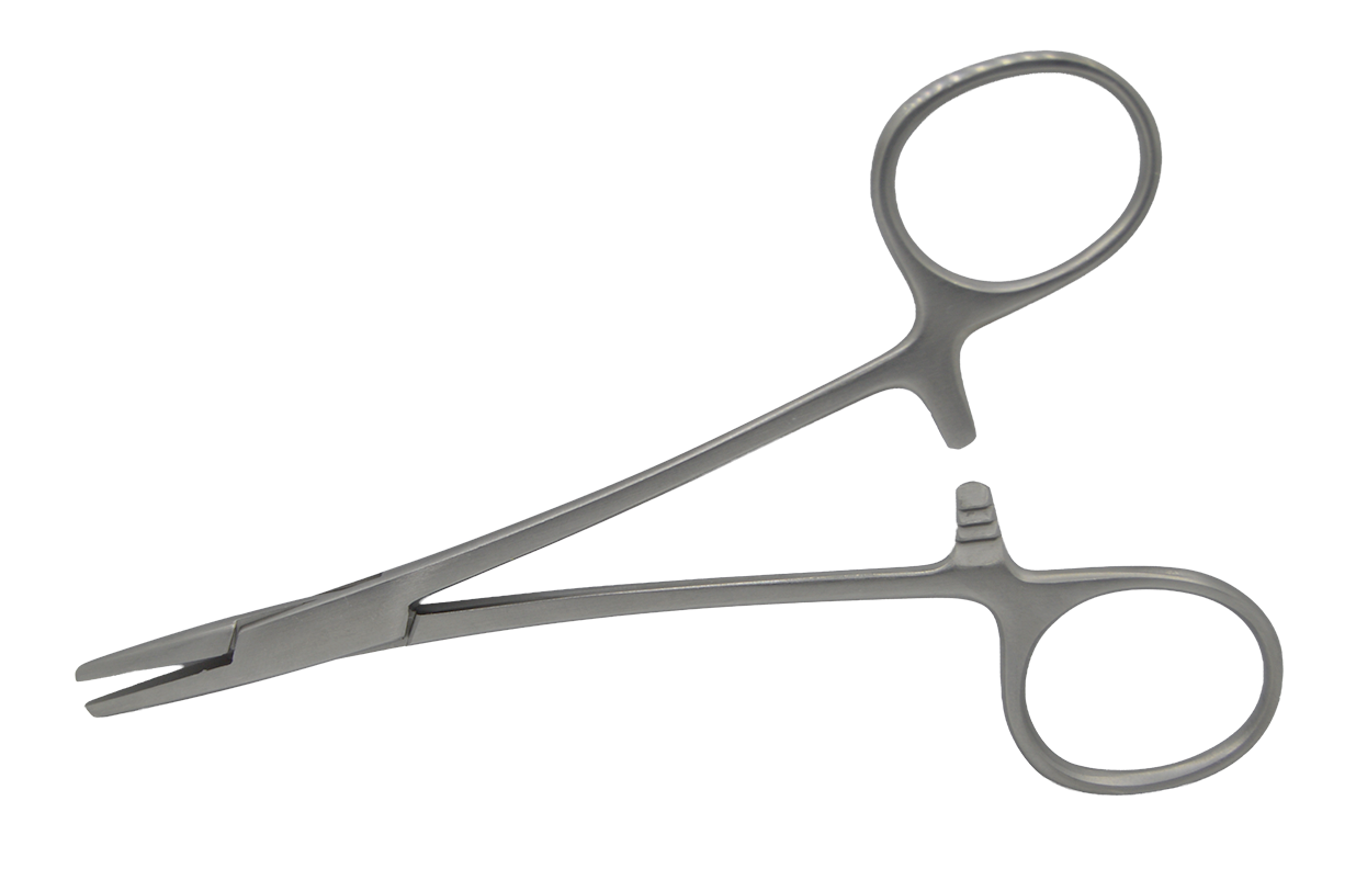 Sklar   Webster   Suture Needle Holder   20-1350  Webster / Halsey Needle Holder - 5-1/4", Smooth