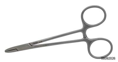 Miltex 8-22 Suture Needle Holder  Brown Needle Holder 5-1/4
